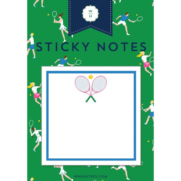 Tennis Club Sticky Notes You're Invited Gifts & Paper