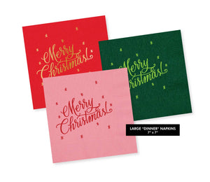 Merry Christmas Calligraphy S/25