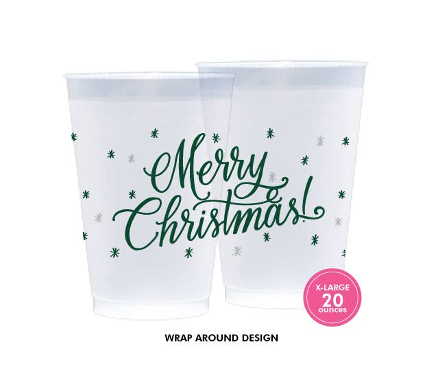 Merry Christmas Calligraphy S/25
