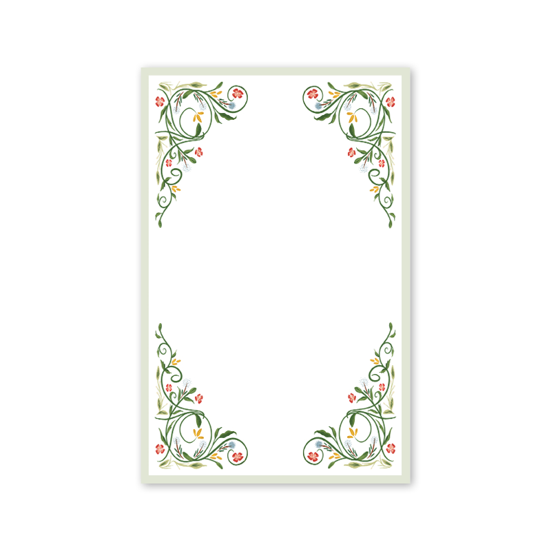 Gilded Blooms Invite