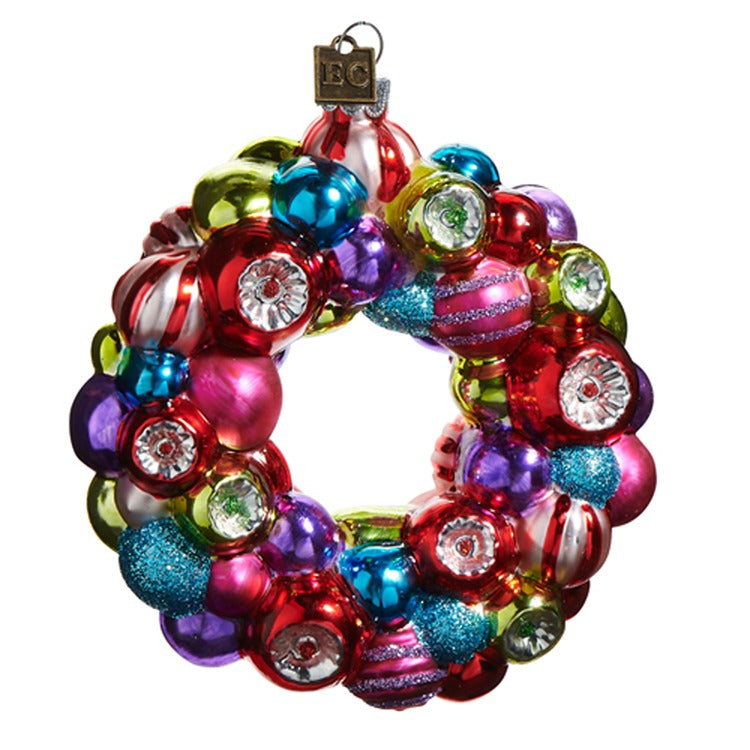 Red Wreath Ornament