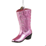 Pink Boot Ornament